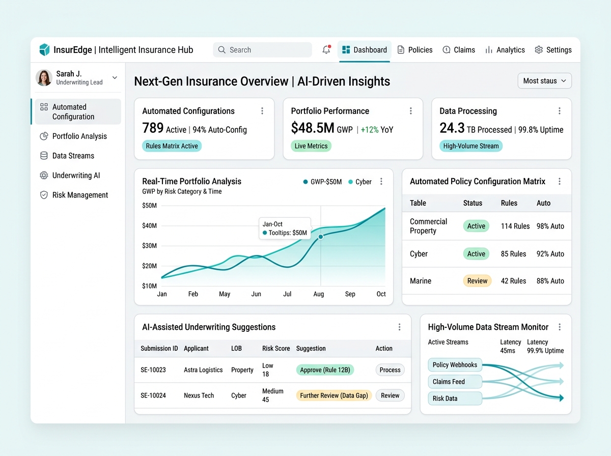 10Dimensions Next-Generation Insurance Intelligent Systems Platform